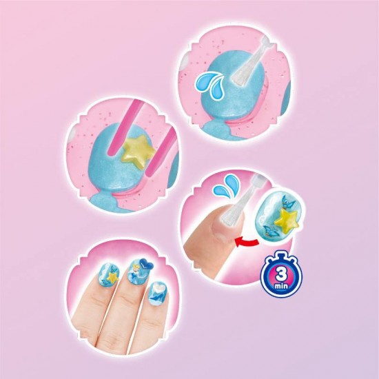 Set creativ margele Aquabeads - Stickere pentru unghii Printese Disney