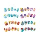 Set creativ margele Aquabeads - Stickere pentru unghii Printese Disney