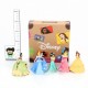 Set 5 figurine Printese Disney 