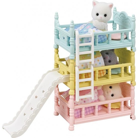 Set de joaca Sylvanian Families - Patuturi supraetajate triple