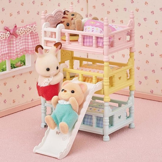 Set de joaca Sylvanian Families - Patuturi supraetajate triple