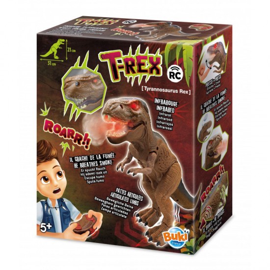 Jucarie interactiva T-Rex cu telecomanda Jucarie interactiva T-Rex cu telecomanda