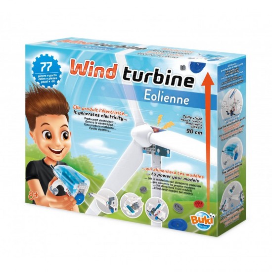 Set stiinta si inginerie pentru copii - Turbina eoliana 90 cm 