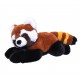 Jucarie plus Urs Panda Rosu Ecokins Wild Republic 20 cm