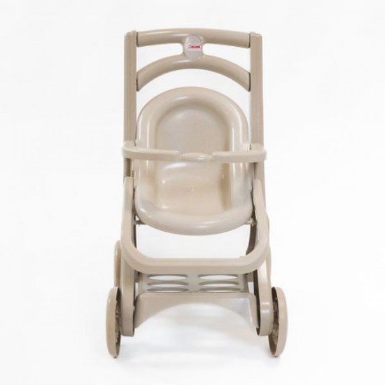 Carucior pentru papusa MyKids 0122/02eco Beige-Brown