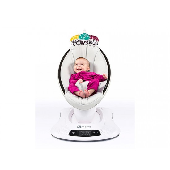 Fotoliu Balansoar Bebelusi 4MOMS MamaRoo 4.0 Classic Gri