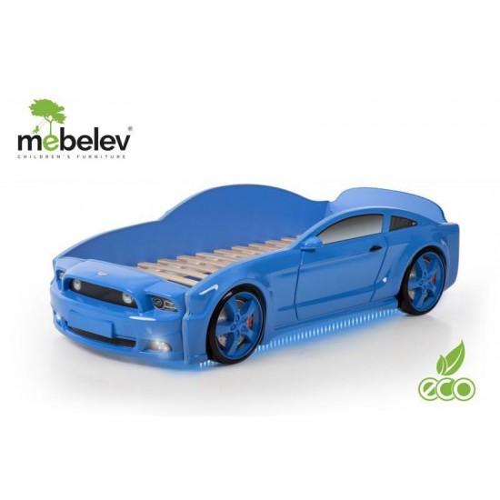 Pat masina Light-MG 3D Albastru