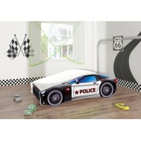 Pat Tineret MyKids Race Car 03 Police 160x80