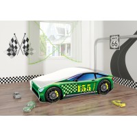 Pat Tineret MyKids Race Car 04 Green 160x80