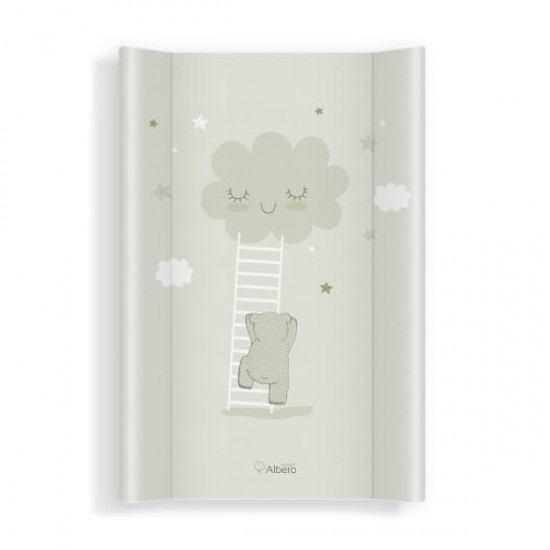 Saltea de infasat bebe cu intaritura 70x47,5 Klups 436 Walk in the Clouds Mint