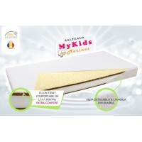 Saltea fibra cocos MyKids Merinos 120x60x08 (cm)