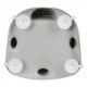 Scaun de baie bebelusi Panda White-Black