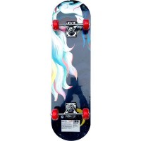Skateboard lemn 72 cm, suport aliaj aluminiu 19