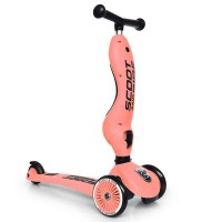 Trotineta copii transformabila 2 in 1 Scoot and Ride HighwayKick 1 Peach