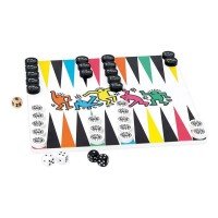 Joc de dame/backgammon - Keith Haring