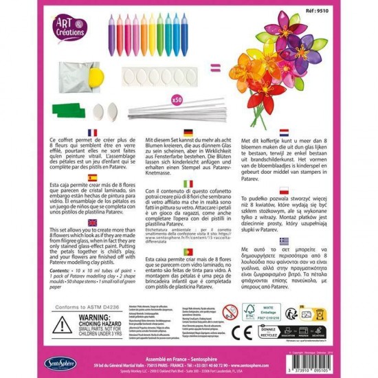 Kit creativ - Flori de Cristal