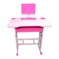 Birou pentru copii cu scaunel Roz