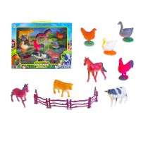 Set 8 figurine animale domestice