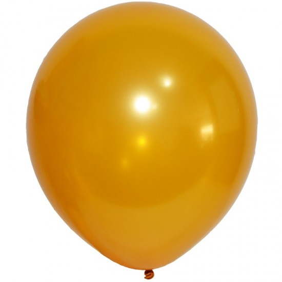 Set 100 baloane 2,8 g aurii