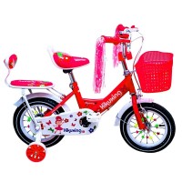 Bicicleta fete 12 inch rosu