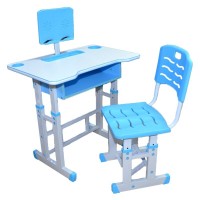 Birou pentru copii cu scaunel Albastru