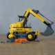 Set constructie Blocki My City - Excavator 126 piese