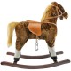 Calut balansoar, lemn + plus, Espresso, 90x21x78 cm Calut balansoar, lemn + plus, Espresso, 90x21x78 cm