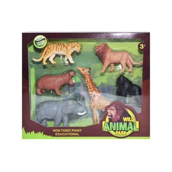 Set 6 figurine animale din jungla