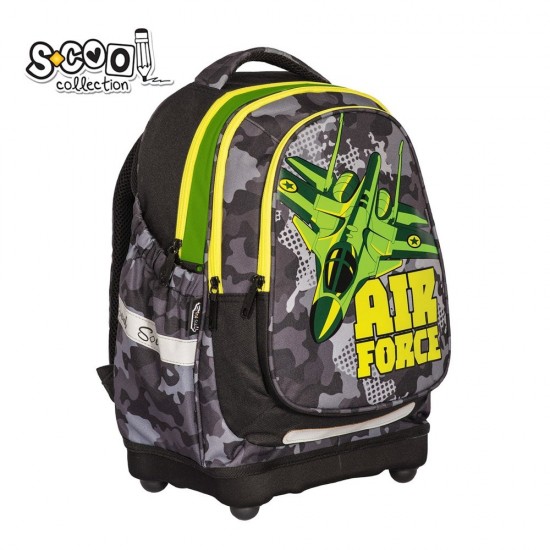 Ghiozdan anatomic pentru scoala Air Force S-COOL