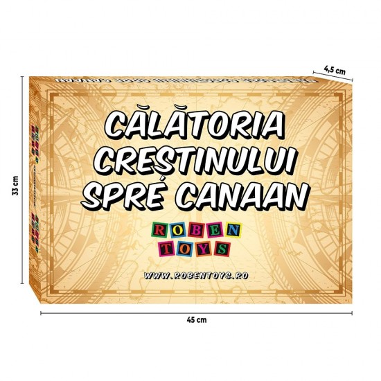 Joc de societate - Calatoria Crestinului spre Canaan