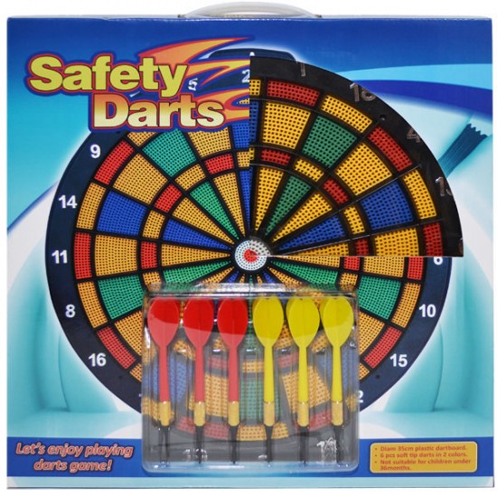 Joc darts din plastic 35 cm