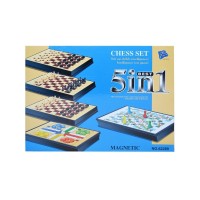 Joc magnetic 5 in 1 Chess Set