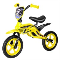 Bicicleta fara pedale Minicross galben