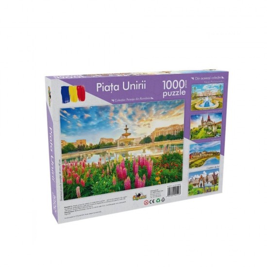 Puzzle 1000 piese Piata Unirii