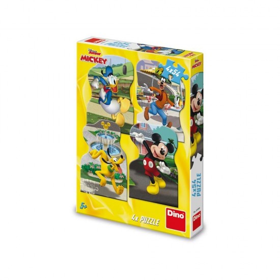 Puzzle Mickey 4x54 piese Dino Toys