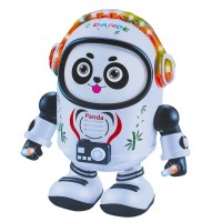 Robot dansator Panda cu sunete si lumini