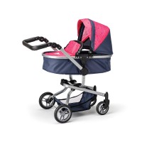 Carucior pentru papusi 2 in 1 multifunctional - Pisici Chichi