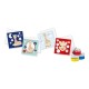 Set acuarele pentru degete cu planse Girafa Sophie