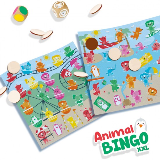 Joc de exterior - Bingo cu animale XXL Joc de exterior - Bingo cu animale XXL