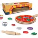 Set de joaca - Cuptor pizza din lemn cu accesorii