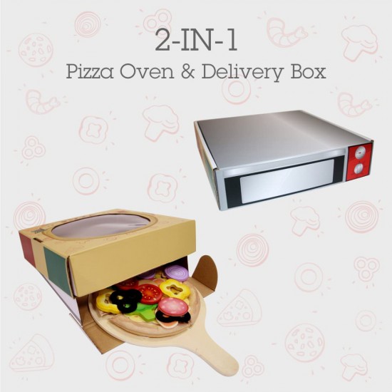 Jucarie Hape - Set de gatit pizza 29 piese