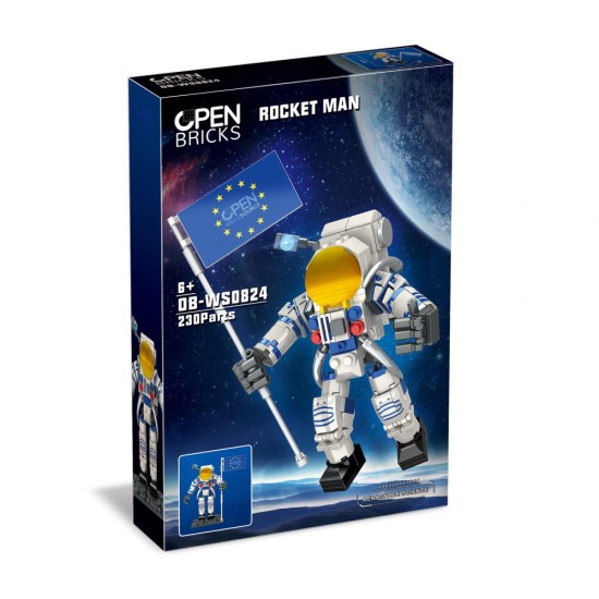 Set de constructie Astronaut 230 piese