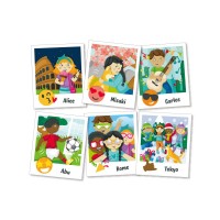 Puzzle pentru copii 2 in 1 In jurul lumii 100 piese Hape