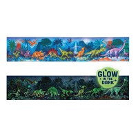 Puzzle pentru copii fluorescent cu Dinozauri (200 piese, 1.5m)