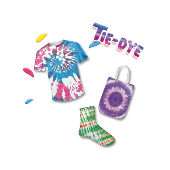 Set acuarele pentru textile tie-dye