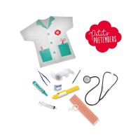 Set de joaca doctor cu halat si accesorii