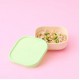 Bol pentru hrana bebelusi Miniware Snack Bowl, 100% din materiale naturale biodegradabile, Vanilla/Key Lime