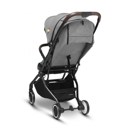 Carucior sport pliabil Skiddou Espoo+ Evening Shadow ultracompact pentru calatorii Gri inchis