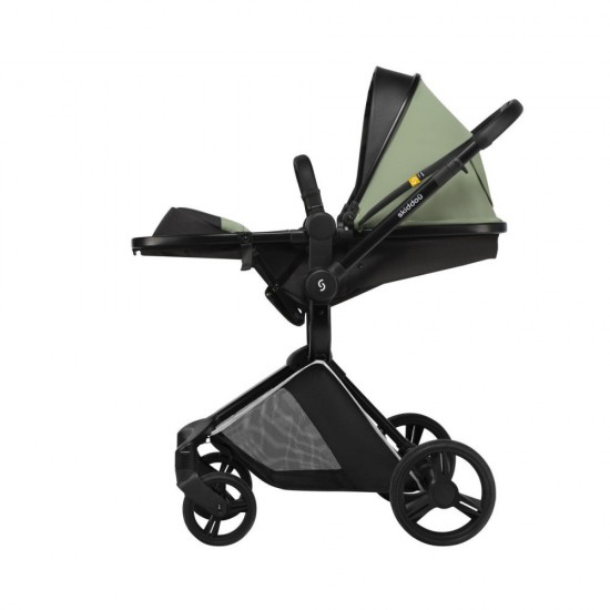 Carucior transformabil 2 in 1 Skiddou Nasjo Wild Climber Verde