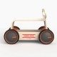 Masinuta ride-on, premergator si carucior de jucarii MamaToyz DriveMe Wood, Ambulanta - Jucarie din lemn 3 in 1